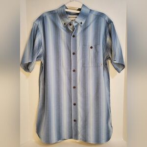 Duck Camp Men's Blue Striped Shirt